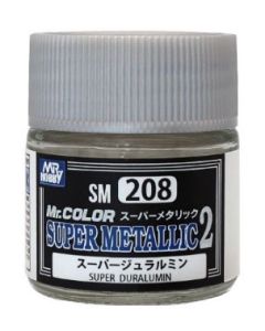 Mr. Hobby, mr-hobby-sm-208-super-duralumin-mr-color-super-metallic-colors-2-10-ml, MRHSM208