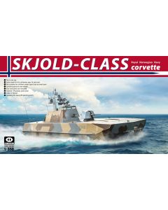 Plastbyggesett, pig-model-350-001-skjold-class-corvette-royal-norwegian-navy-scale-1-350, PIG350001