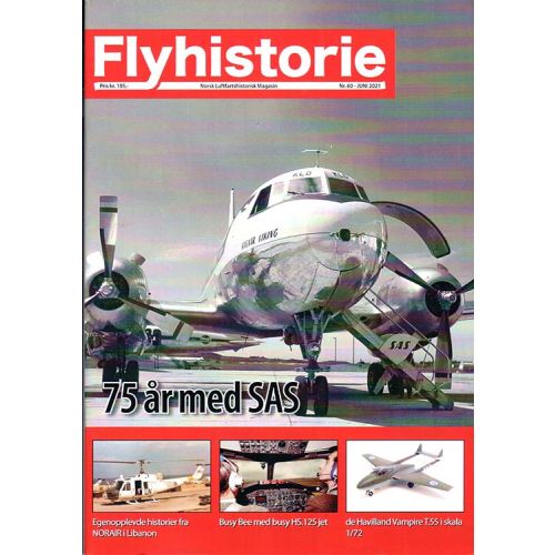Blader, Flyhistorie Nr. 60 2021, Blad, FLH6021